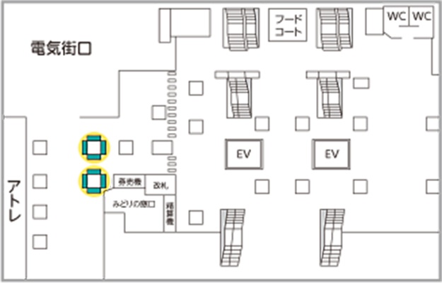 PrintJR東日本　JAD　秋葉原駅電気街口