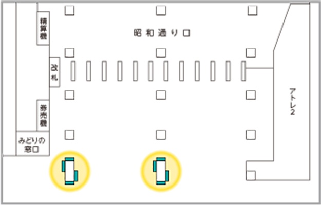 PrintJR東日本　JAD　秋葉原駅昭和通り口