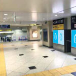 JR西日本　駅ポスター　大阪駅桜橋LED4セット